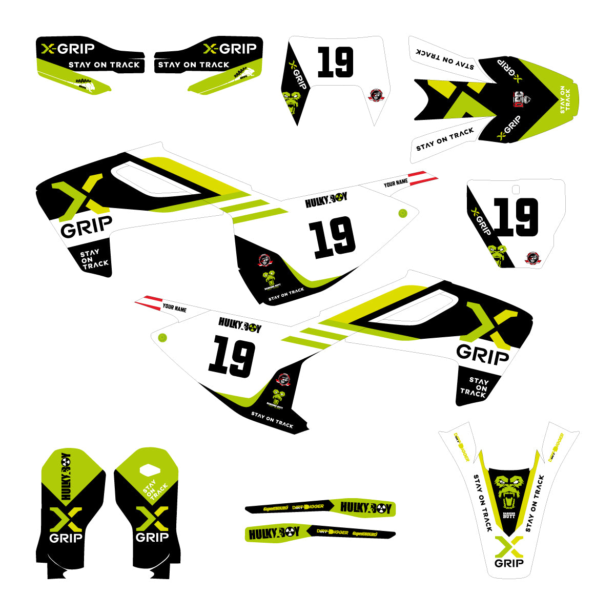 Kit Déco X-GRIP HUSQVARNA