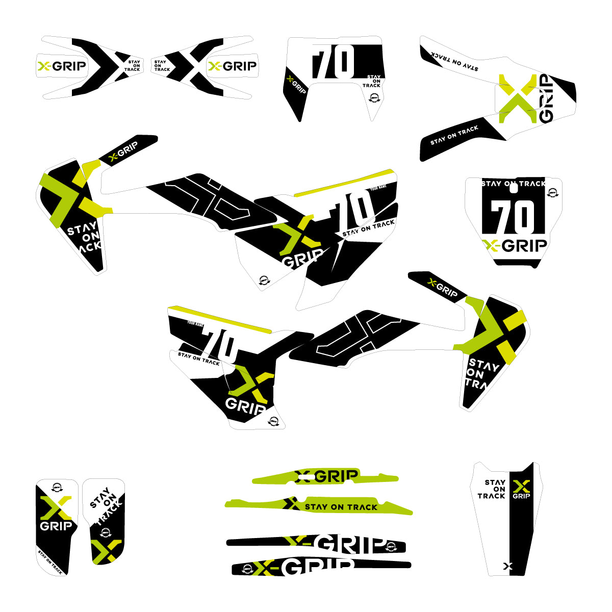 Kit Déco X-GRIP HUSQVARNA