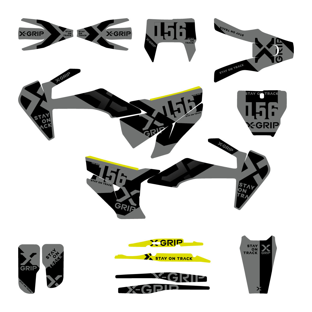 Kit Déco X-GRIP HUSQVARNA