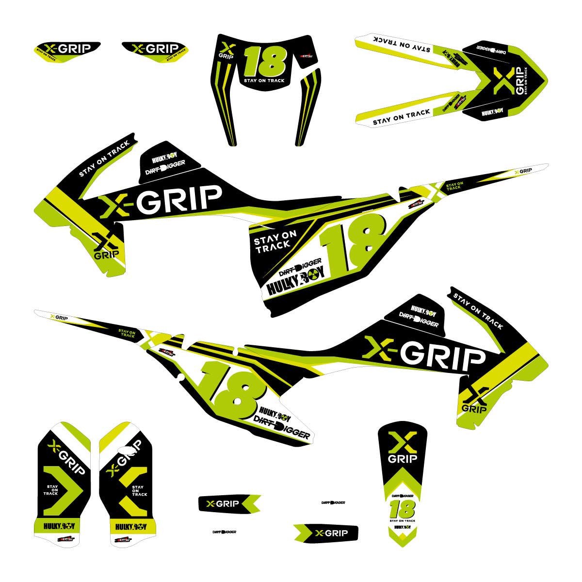 Kit Déco X-GRIP KTM