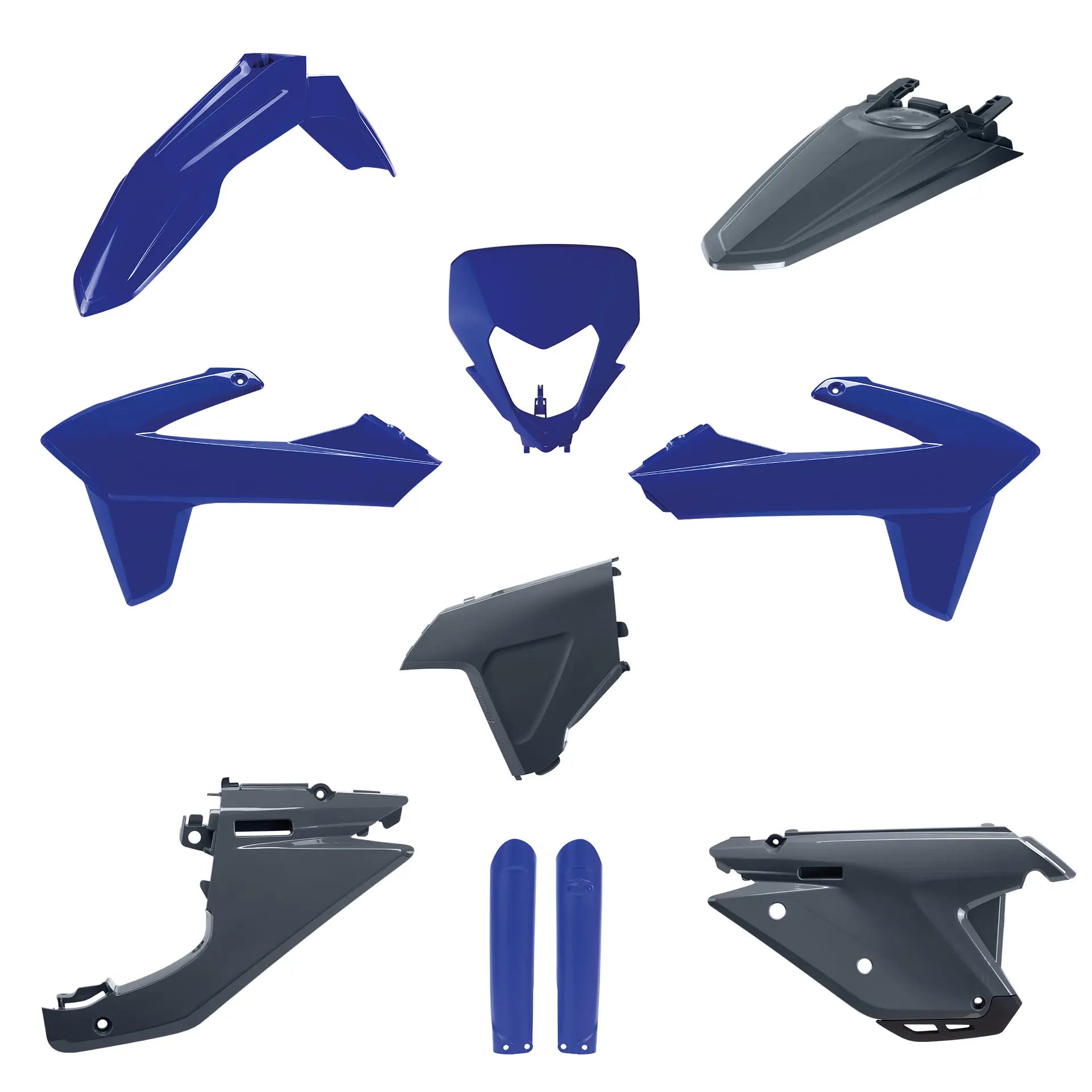 Kit plastique Polisport Sherco 2025 2026 OEM SE SEF plastiques complets enduro motocross haute résistance