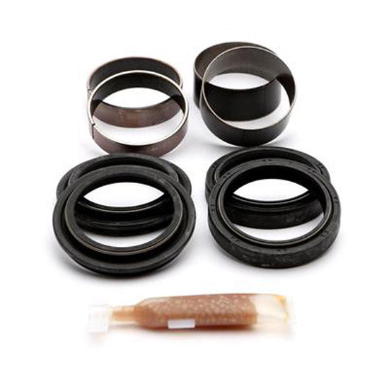 Kit de révision KYB pour fourche WP 48 mm avec joints spi, caches-poussière et bagues de friction