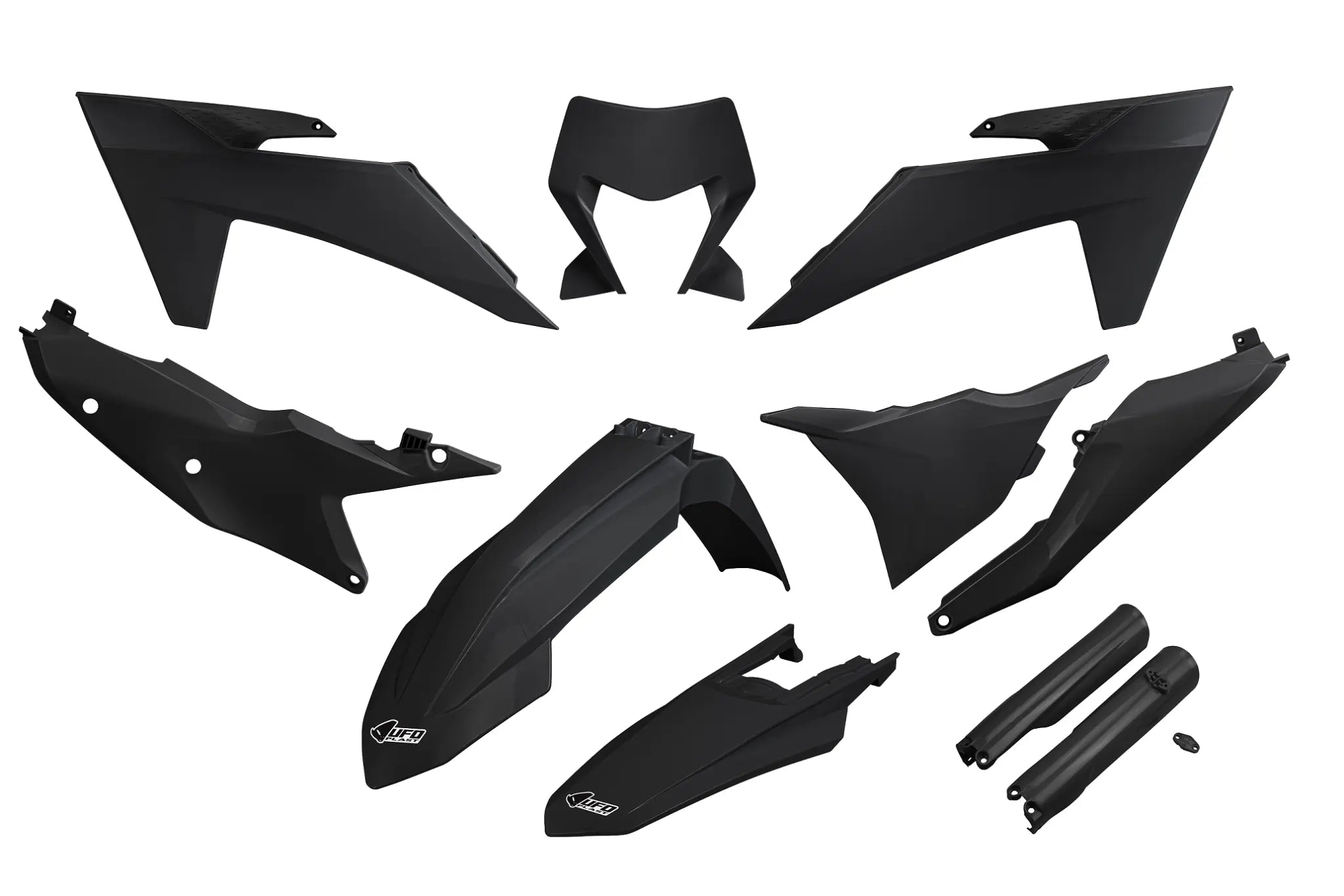 Kit Plastique Enduro KTM Noir UFO