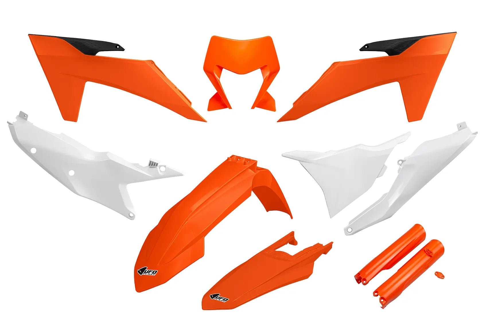 Kit Plastique Enduro KTM Blanc UFO