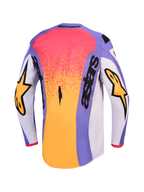 Maillot Alpinestars Fluid Drag réf 3761327-3193 lilas clair doré dos