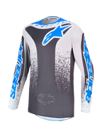 Maillot Alpinestars Fluid Drag réf 3761327-9343 gris bleu face