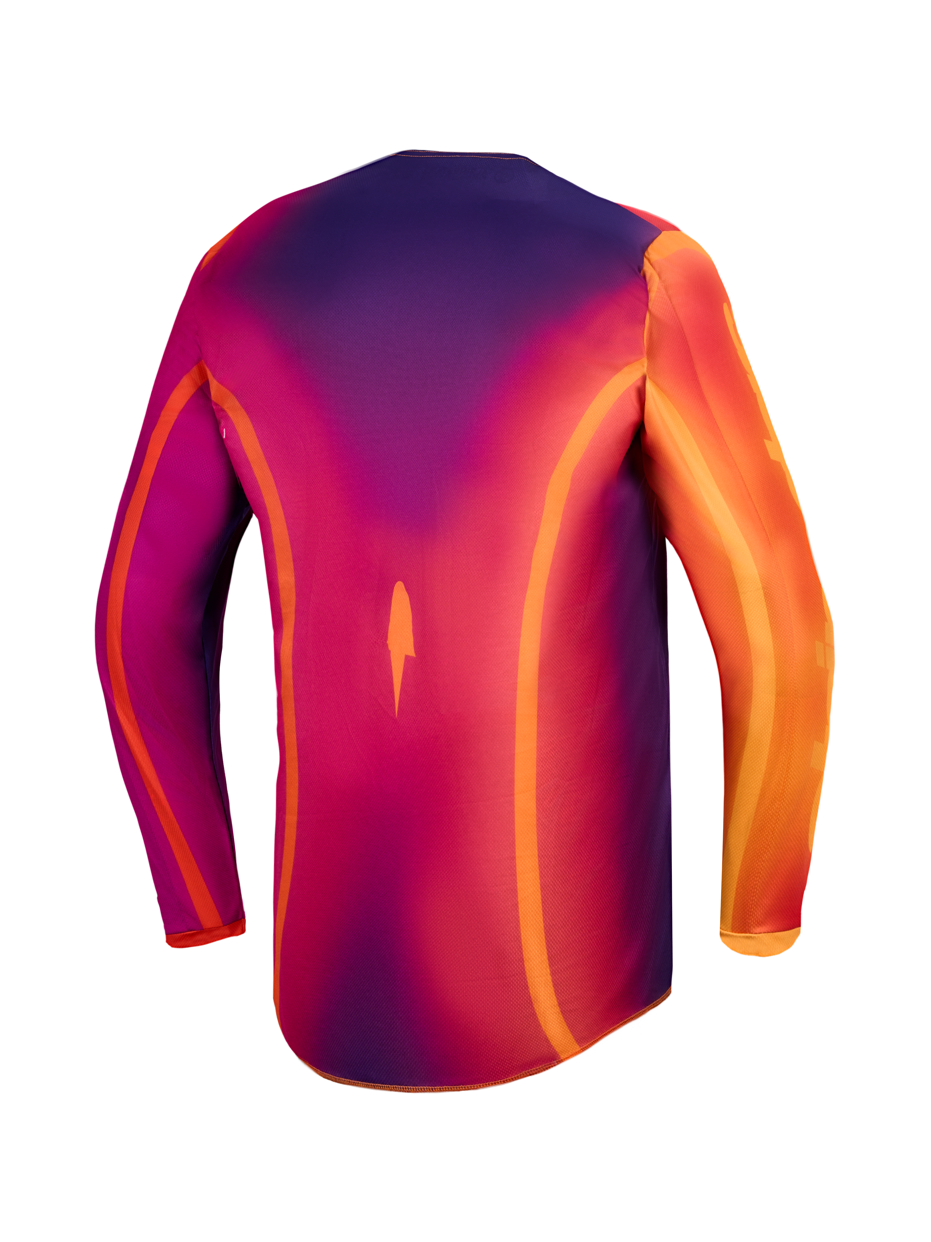 Maillot Alpinestars Fluid Kepler réf 3761727-3205 violet orange dos