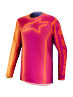 Maillot Alpinestars Fluid Kepler réf 3761727-3205 violet orange face