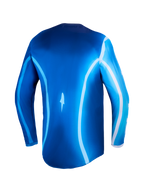 Maillot Alpinestars Fluid Kepler réf 3761727-7342 bleu et blanc dos