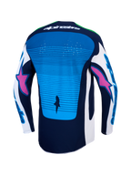 Maillot Alpinestars Techstar Maven réf 3760427-2093 bleu marine dos