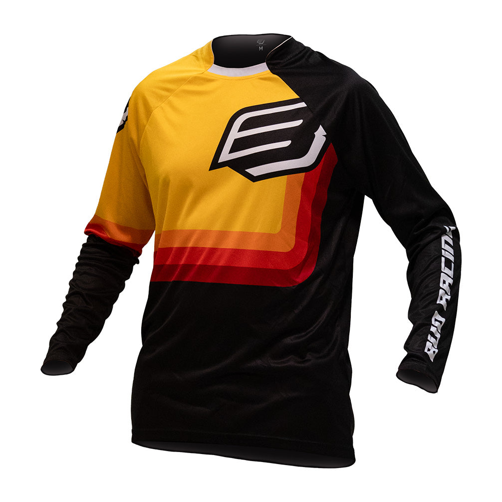 Maillot enfant Bud Racing 95 Evo rétro noir - face
