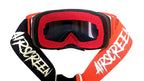 masque airscreen aero ex rouge anti buee enduro hard enduro motocross