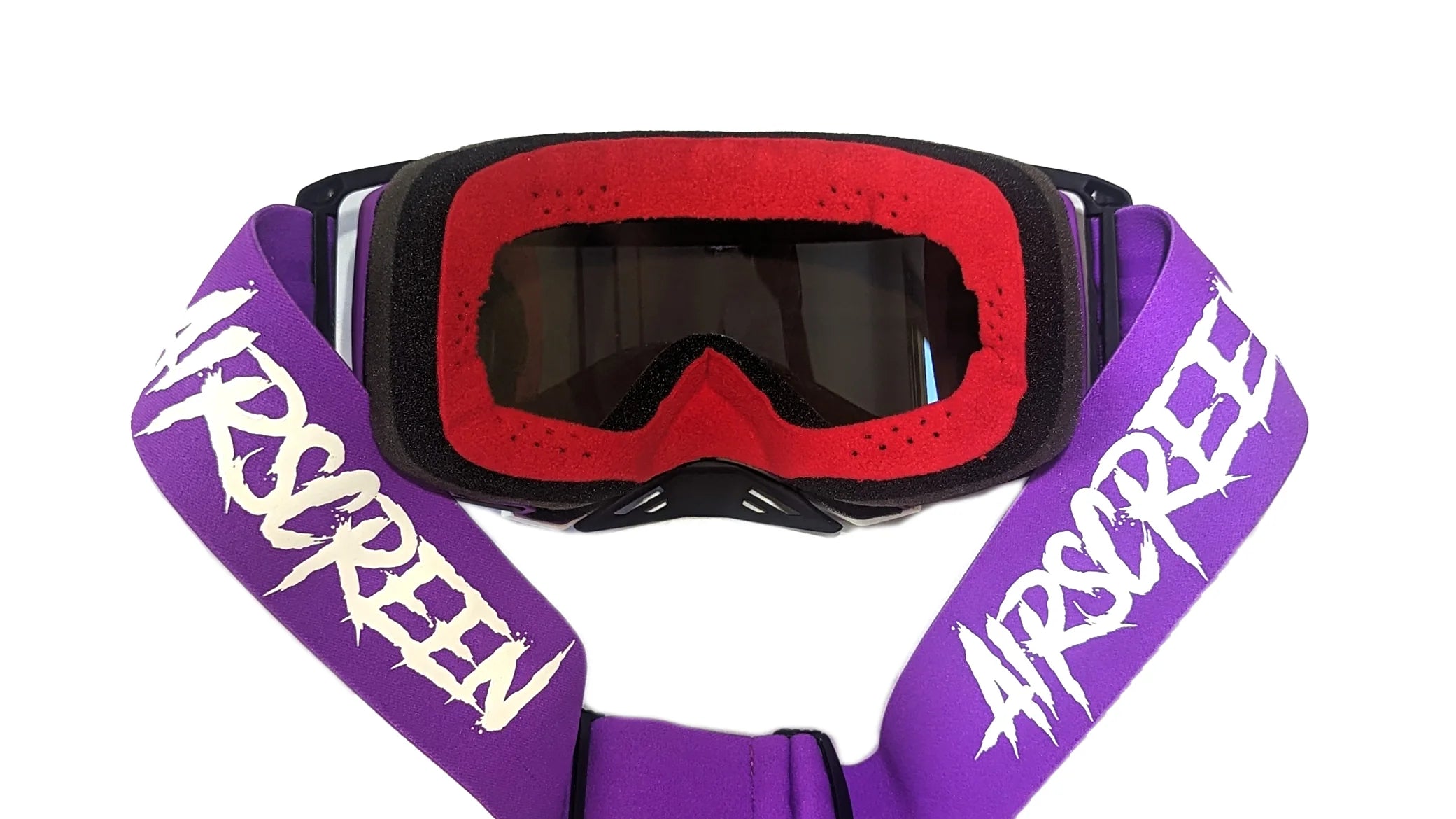 masque enduro airscreen aero ex violet anti buee motocross