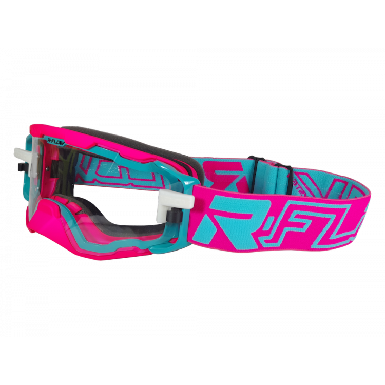 Masque Anti-Buée Next Rose-Turquoise R-FLOW