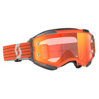 Masque Scott Fury orange avec écran Scott Prospect pour KTM motocross enduro hard enduro