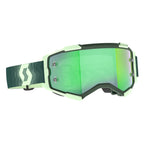 Masque Scott Fury vert avec écran Scott Prospect pour motocross enduro et hard enduro