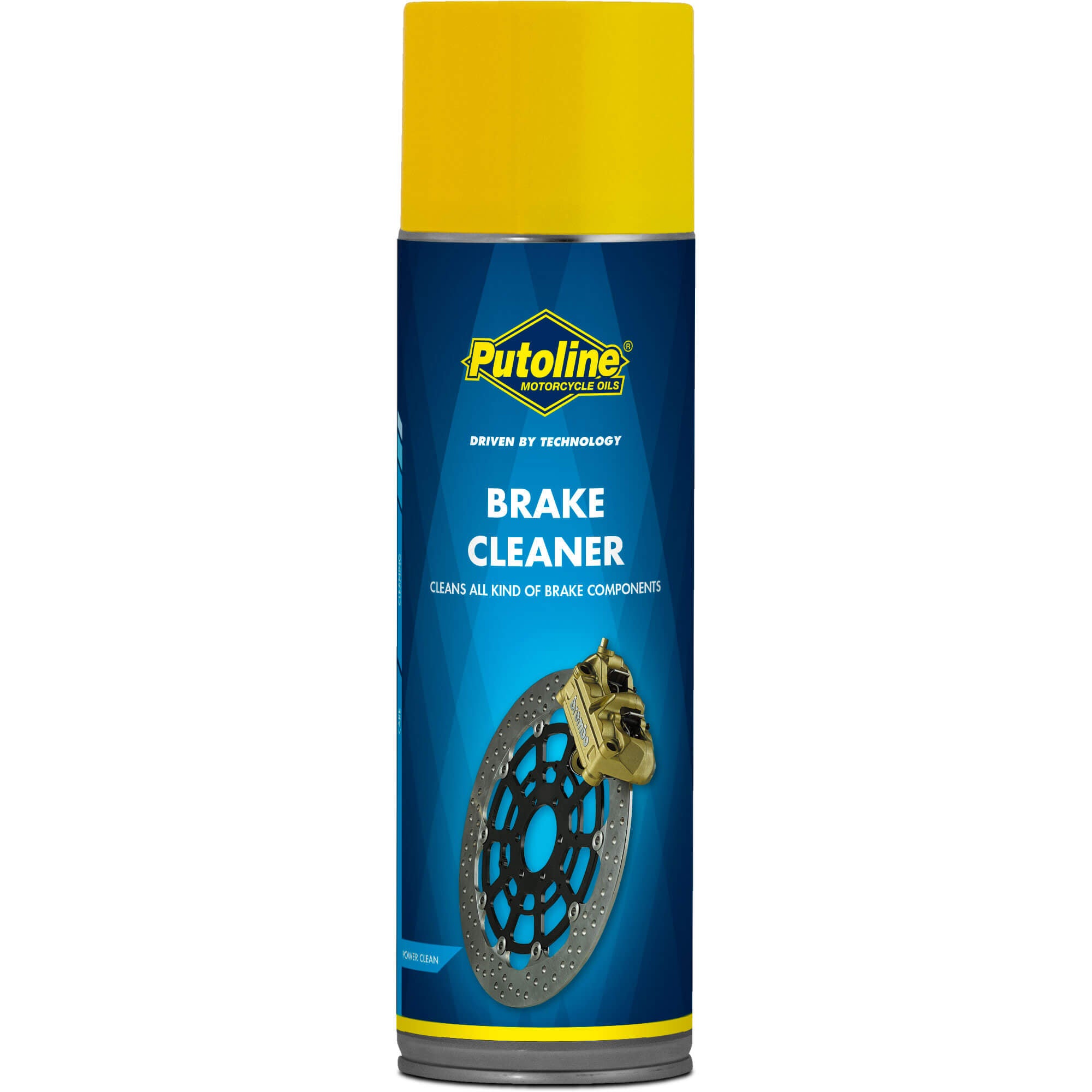 Nettoyant freins Putoline Brake Cleaner Spray 500ml pour entretien frein moto enduro motocross et route
