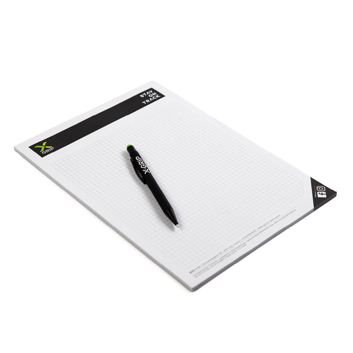 Notepad A4, Squared X-GRIP enduro motocross