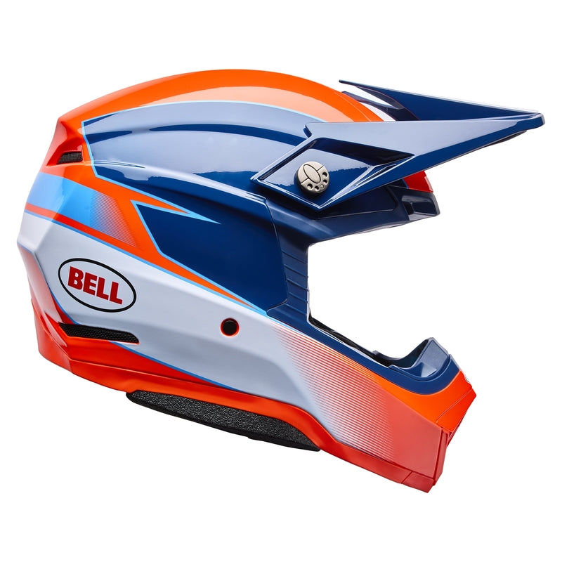 Casque Moto10 Mips Orange Bleu BELL