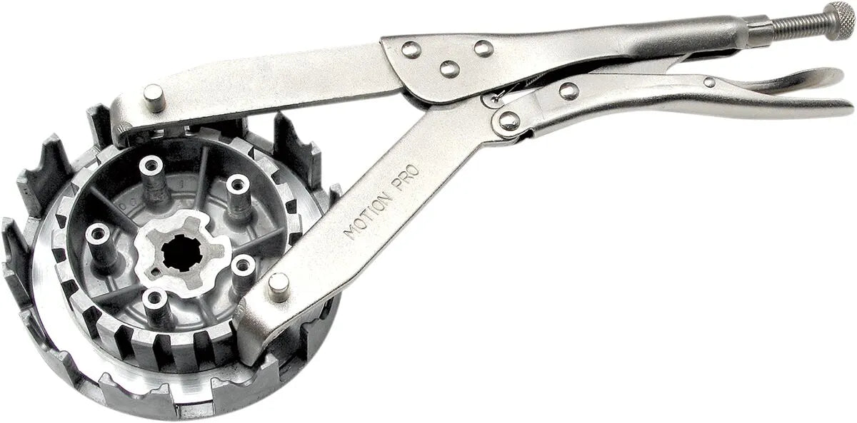 Outil de maintien d’embrayage Motion Pro pour démontage et remontage de cloche d’embrayage moto enduro motocross avec cloche