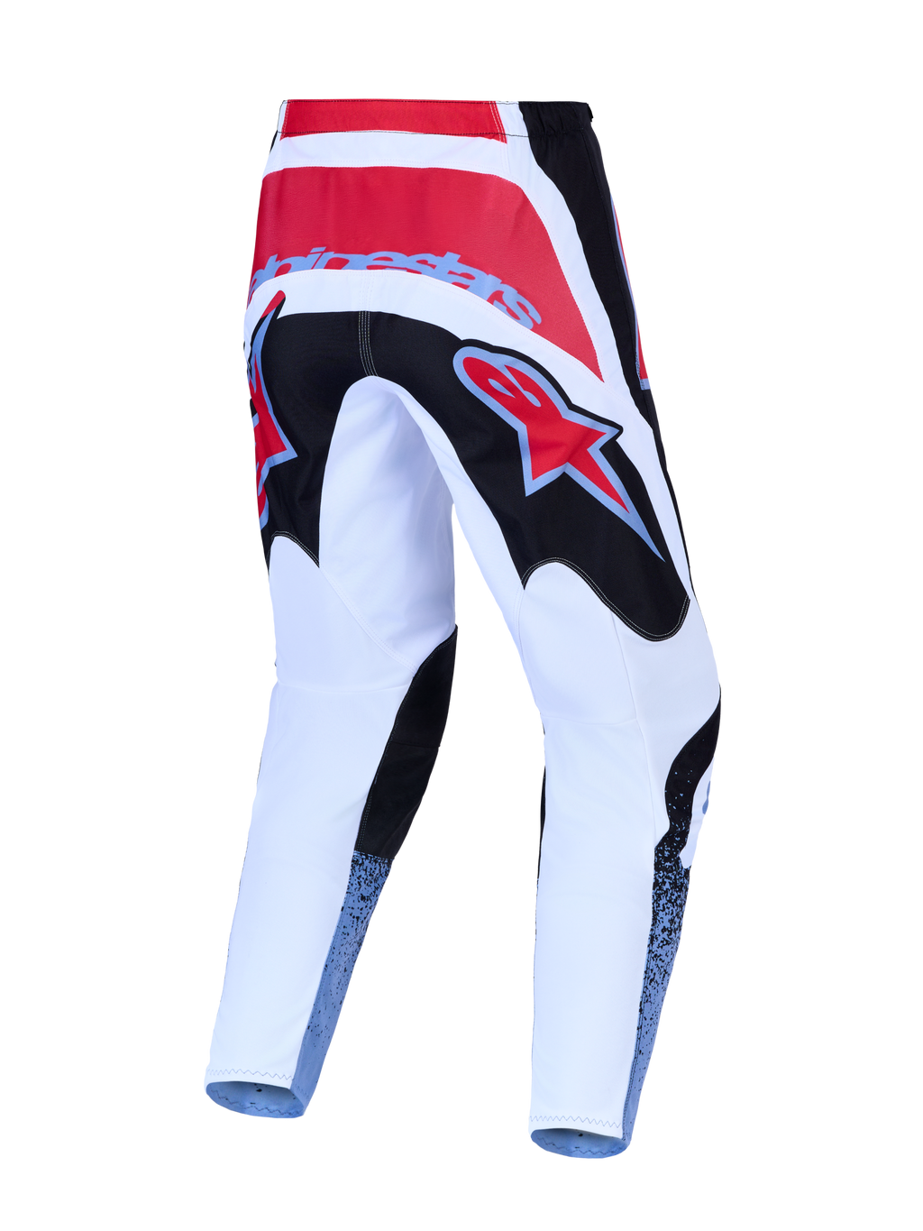 Pantalon Alpinestars Fluid Drag réf 3721327-1694 rouge blanc noir dos