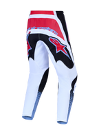 Pantalon Alpinestars Fluid Drag réf 3721327-1694 rouge blanc noir dos