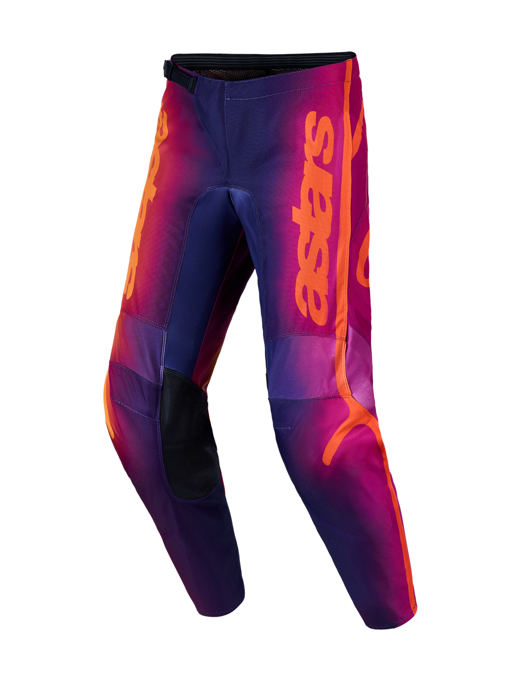 Pantalon Alpinestars Fluid Kepler réf 3721727-3205 violet orange face