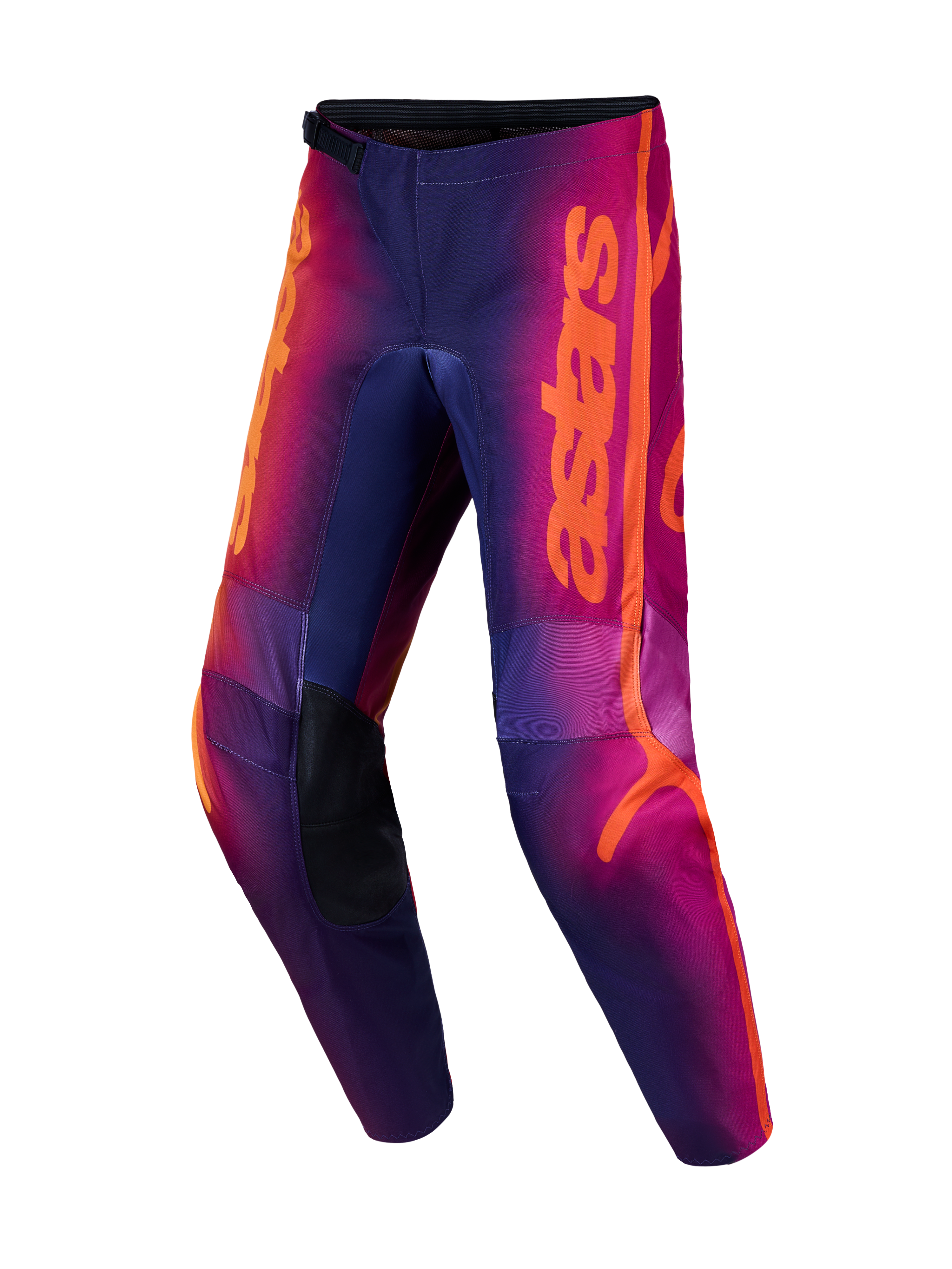 Pantalon Alpinestars Fluid Kepler réf 3721727-3205 violet orange face