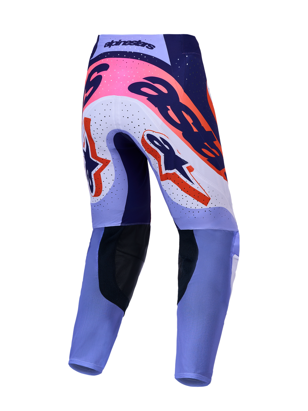 Pantalon Alpinestars Supertech Dyna réf 3720227-3196 violet clair et pourpre dos