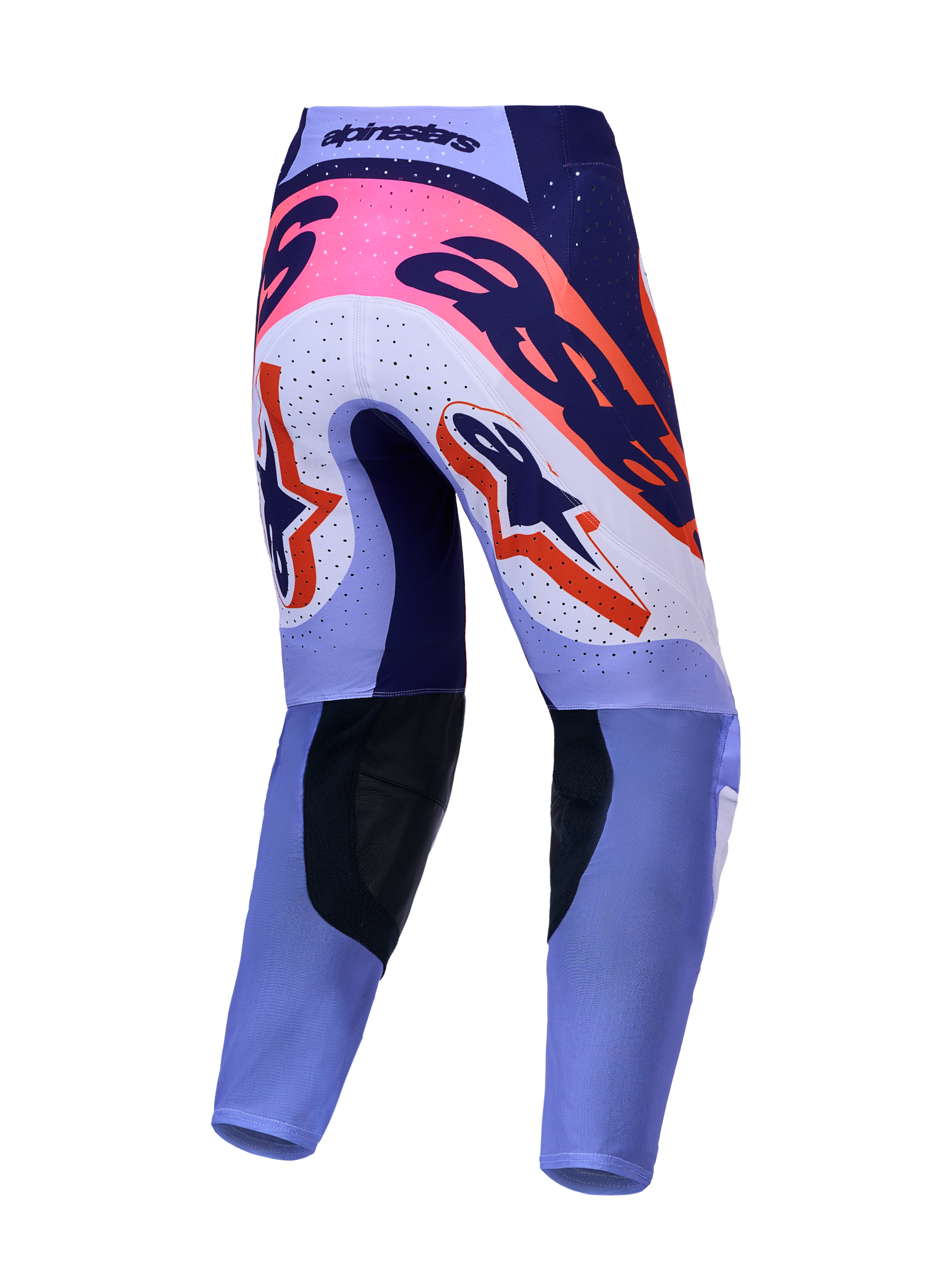 Pantalon Alpinestars Supertech Dyna réf 3720227-3196 violet clair et pourpre dos