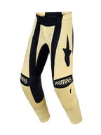 Pantalon Alpinestars Techstar Atrox réf 3721527-526 crème et noir face