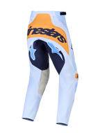 Pantalon Alpinestars Techstar Maven réf 3720427-7362 bleu orange dos