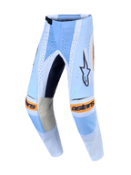 Pantalon Alpinestars Techstar Maven réf 3720427-7362 bleu orange face