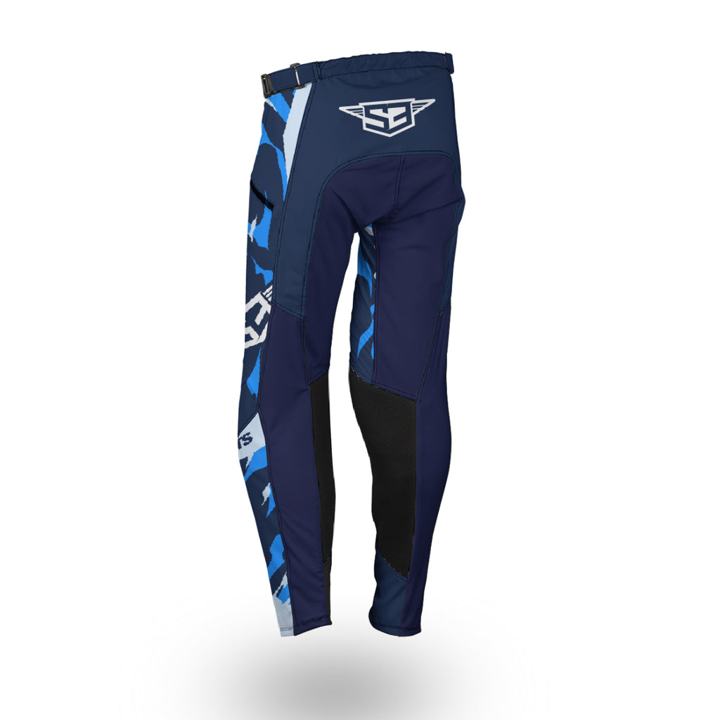 Pantalon S3 Parts Billy Bolt Veranito bleu ciel réf. BO-CIA, vue de détail
