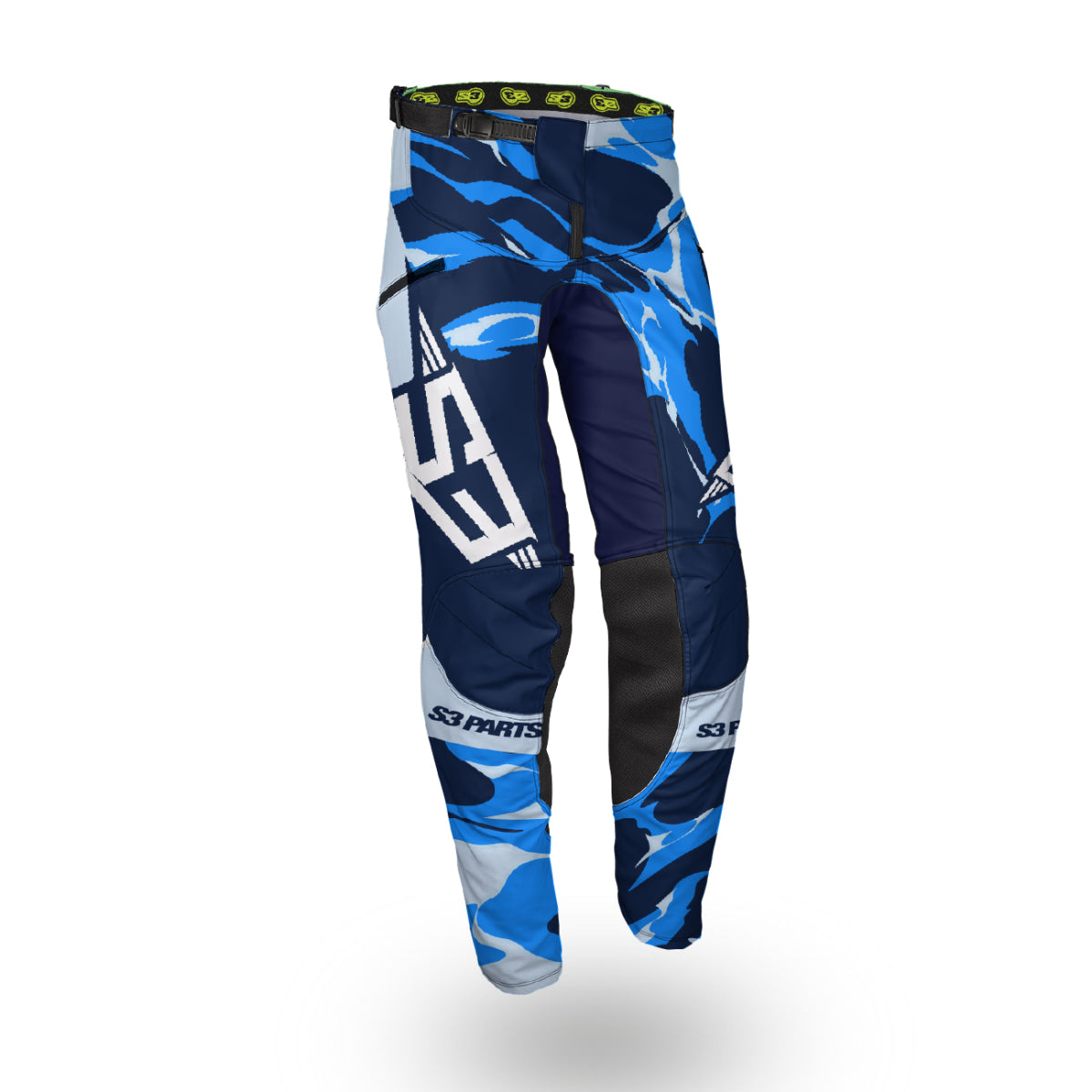 Pantalon S3 Parts Billy Bolt Veranito bleu ciel réf. BO-CIA, vue de face
