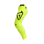 Pantalon Acerbis MX Track 2.0 jaune fluo, vue de côté