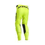 Pantalon Acerbis MX Track 2.0 jaune fluo, vue de dos