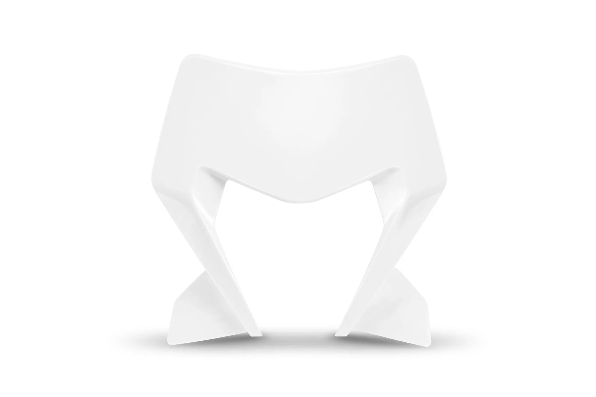 Plaque Avant Enduro KTM Blanc UFO