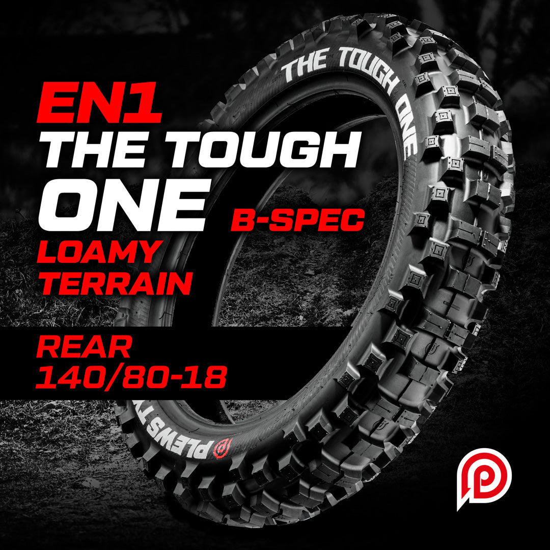 Pneu arriere extreme Plews Tyres EN1 The Tough One Spec B 15 mm 140/80-18