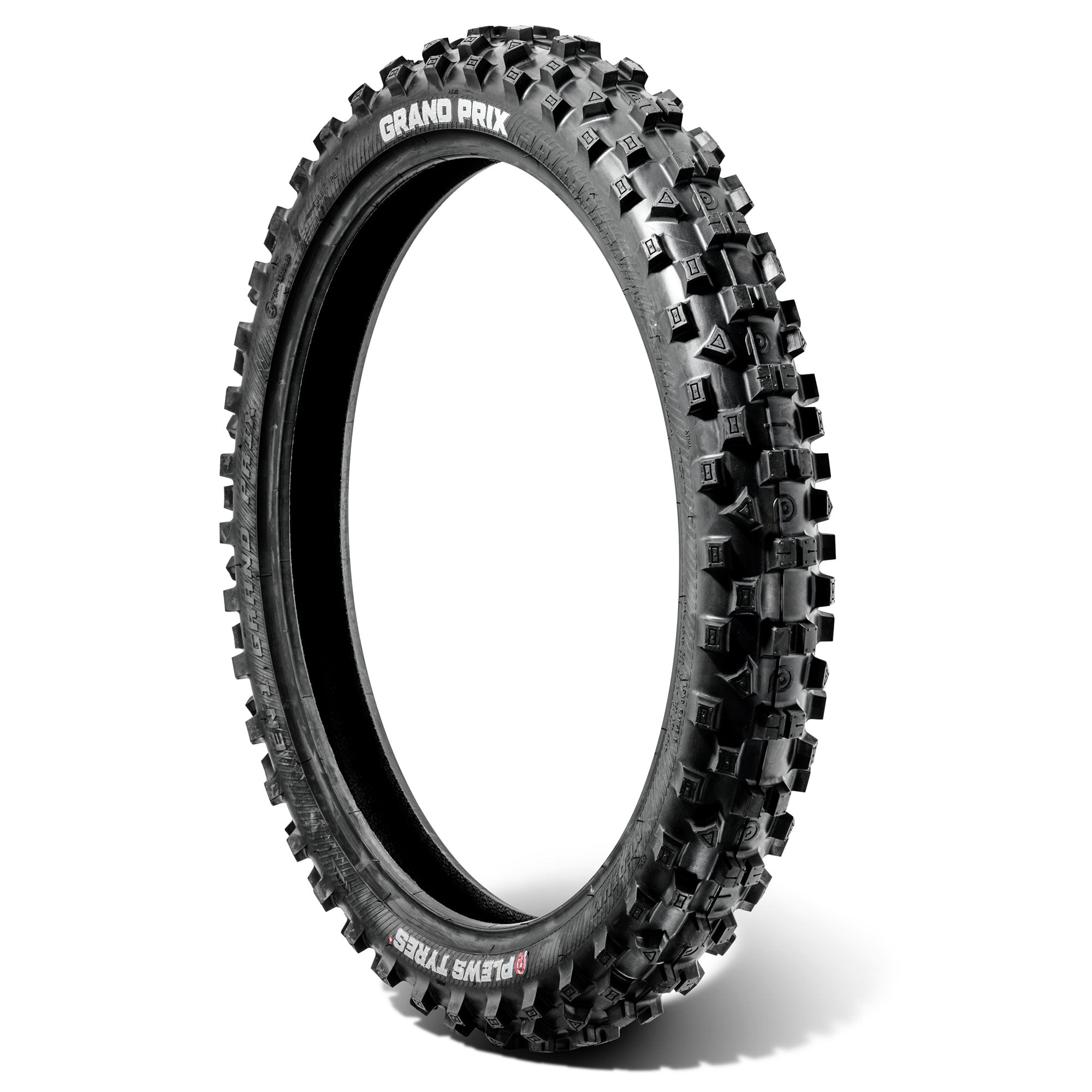 Pneu avant Plews Tyres EN1 Grand Prix Medium 21 pouces vue de profil