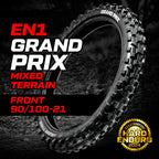 Pneu avant Plews Tyres EN1 Grand Prix Medium ECE 90/100-21 enduro