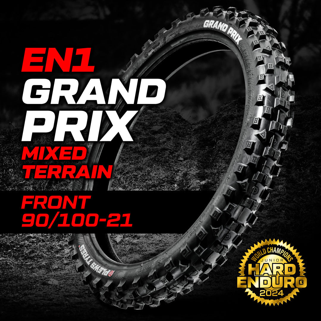Pneu avant Plews Tyres EN1 Grand Prix Medium ECE 90/100-21 enduro