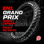 Pneu avant Plews Tyres EN1 Grand Prix Medium ECE 90/90-21 enduro