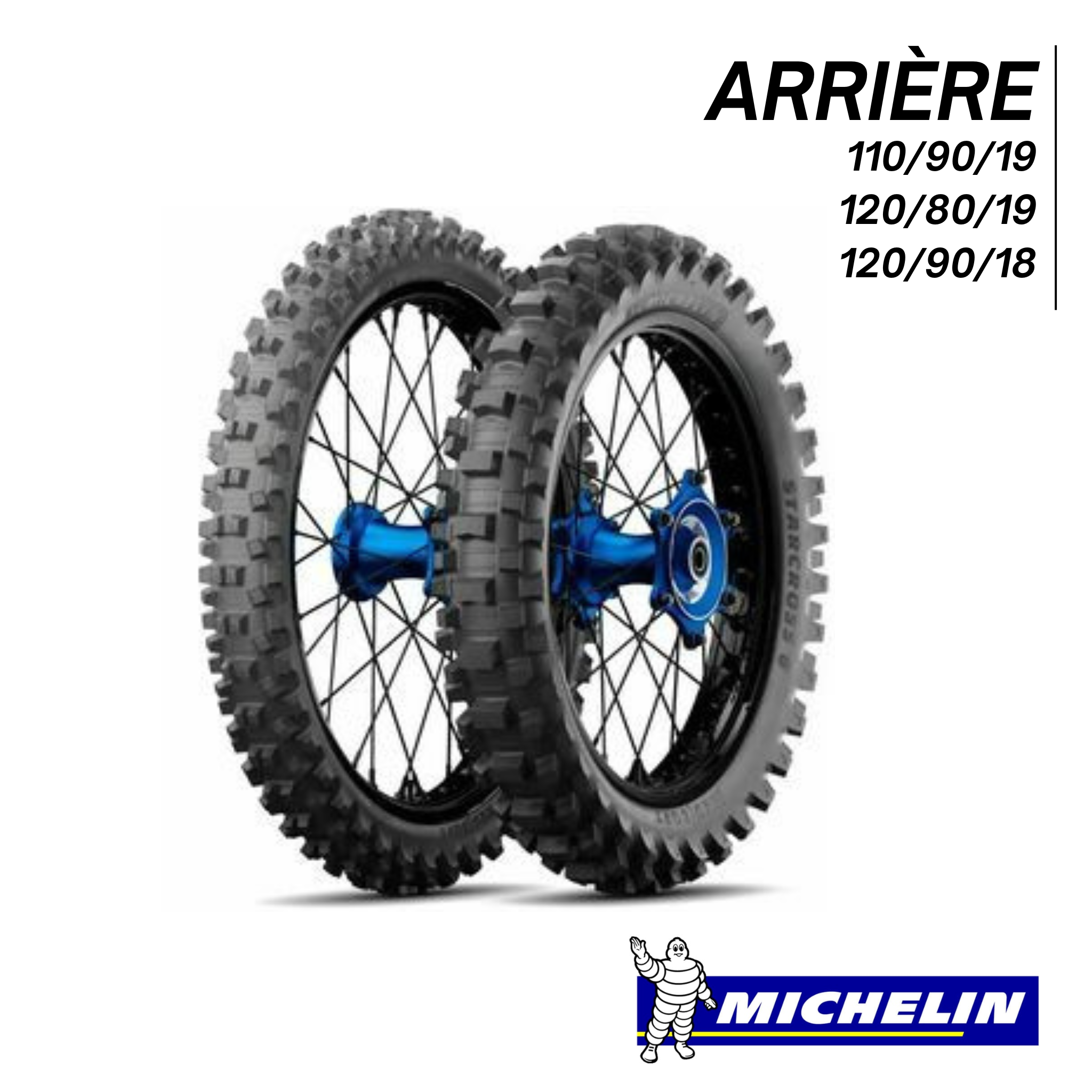 Pneu Arrière Cross STARCROSS 6 MEDIUM SOFT  MICHELIN