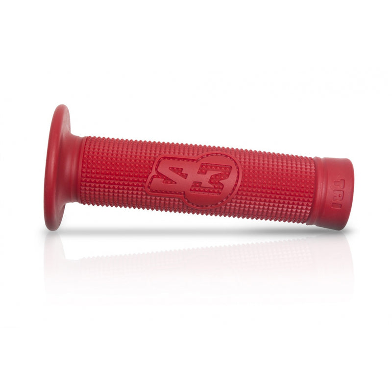 Poignées trial S3 Parts rouge moto haute adhérence grip soft