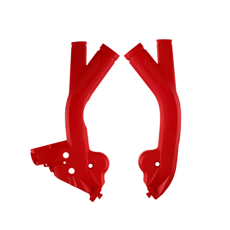 Protection de cadre Polisport rouge Beta RR 2025 2026 2027 2 temps 4 temps enduro protection châssis anti usure