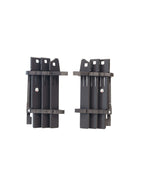 Protection de radiateur AXP Racing AX1767 noire compatible Sherco Factory 125 SE 250 SE 300 SE 250 SEF 300 SEF 450 SEF 500 SEF 2025 à 2027