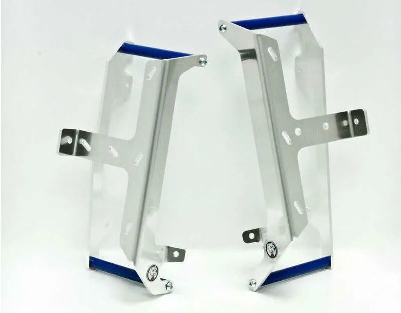 Protection radiateur AXP Racing AX3039 Yamaha YZ 250 entretoises bleues - ensemble