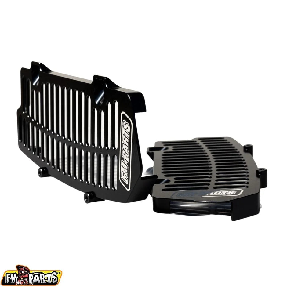 Protection radiateur FM-PARTS pour KTM Husqvarna GasGas enduro hard enduro renforcée NOIR