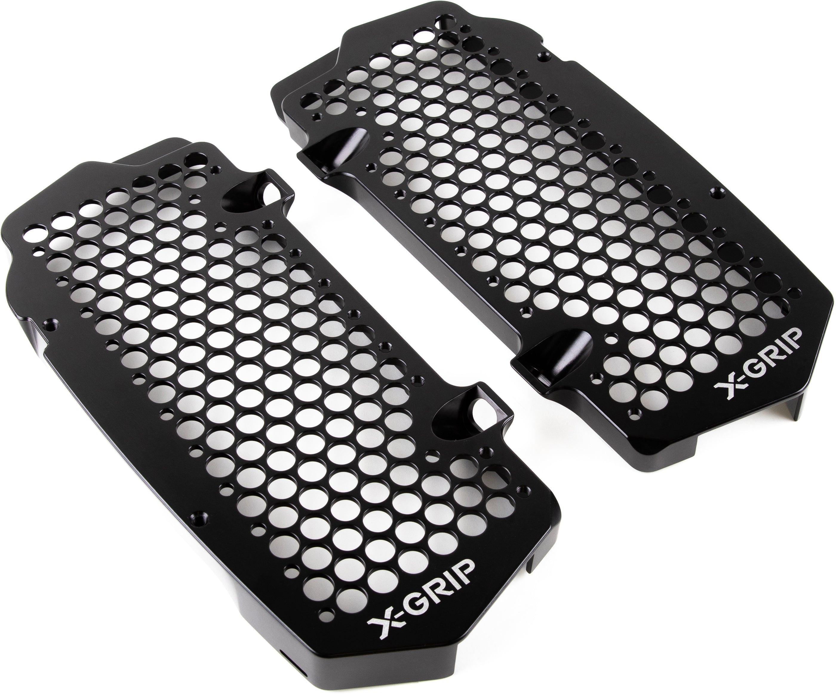 Protection radiateur X-Grip noir pour KTM Husqvarna GasGas enduro motocross renfort aluminium radiateur